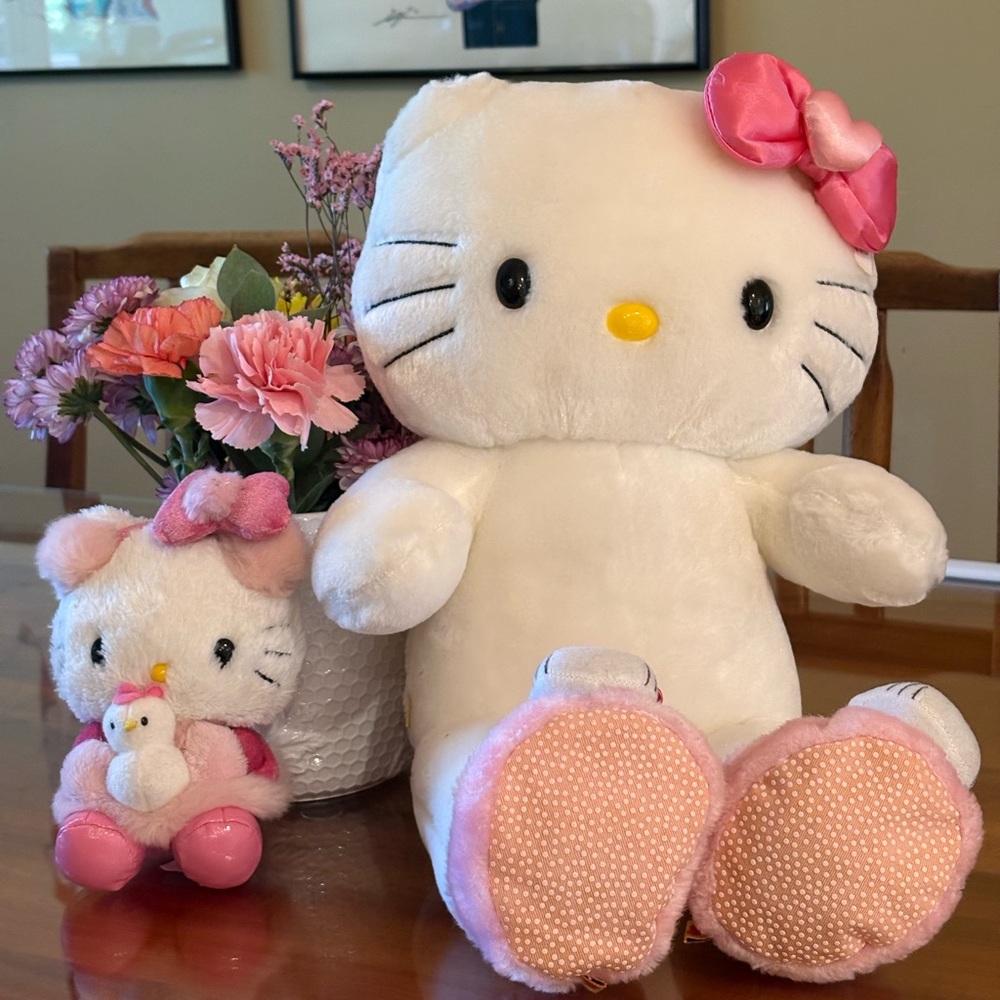 Hello Kitty Sanrio and Build a Bear Plushies
